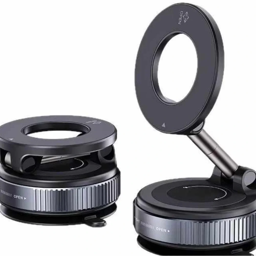 Universal Magnetic Phone Mount Stand - Black